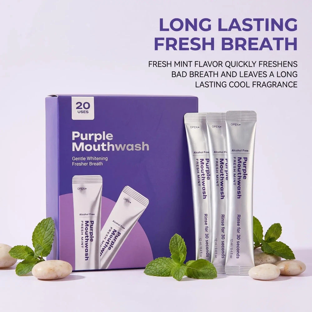 Mint Teeth Whitening Mouthwash