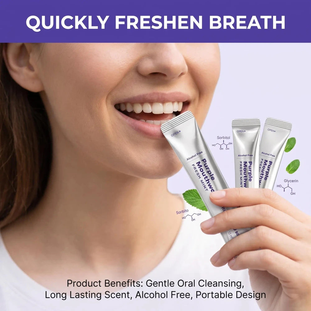 Mint Teeth Whitening Mouthwash