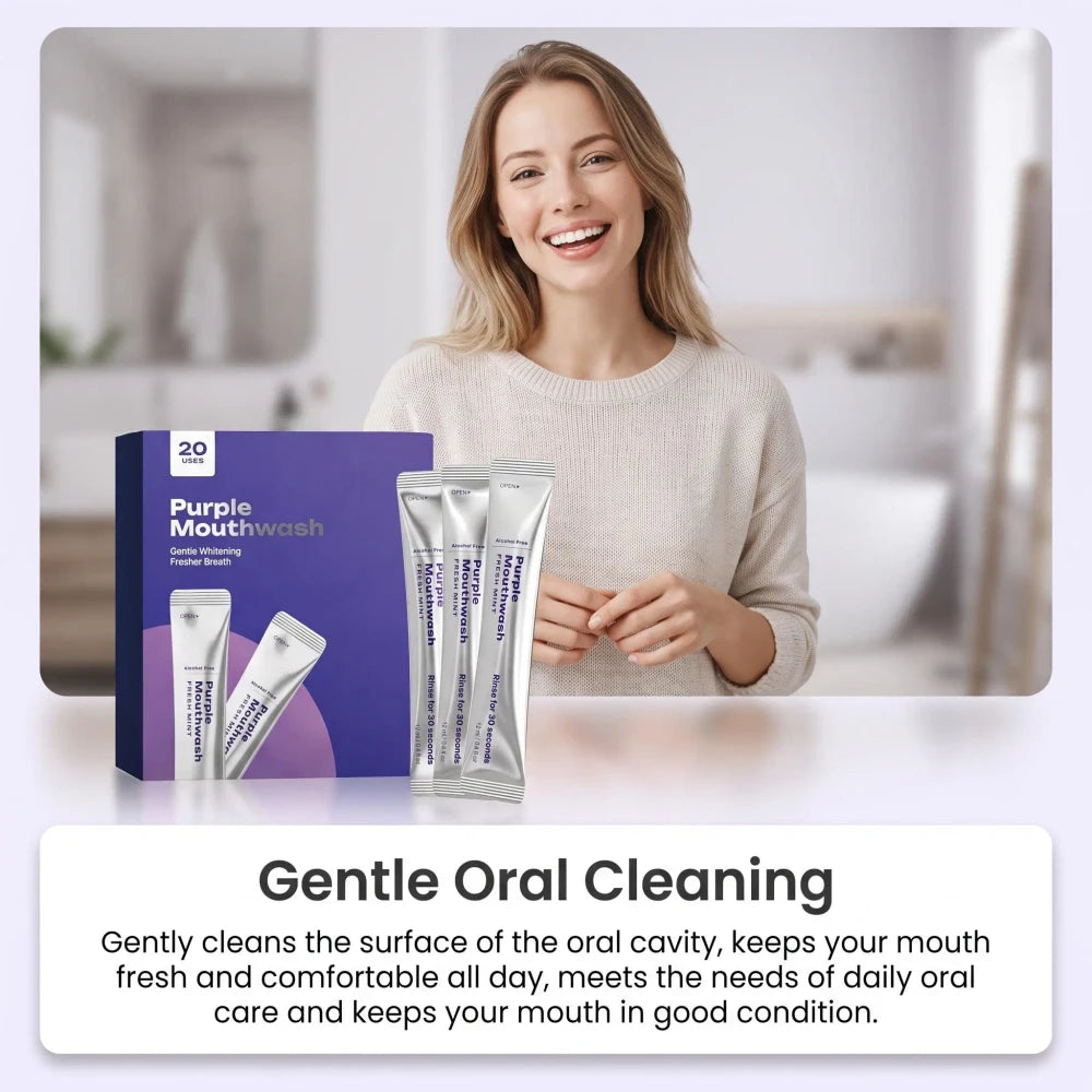 Mint Teeth Whitening Mouthwash