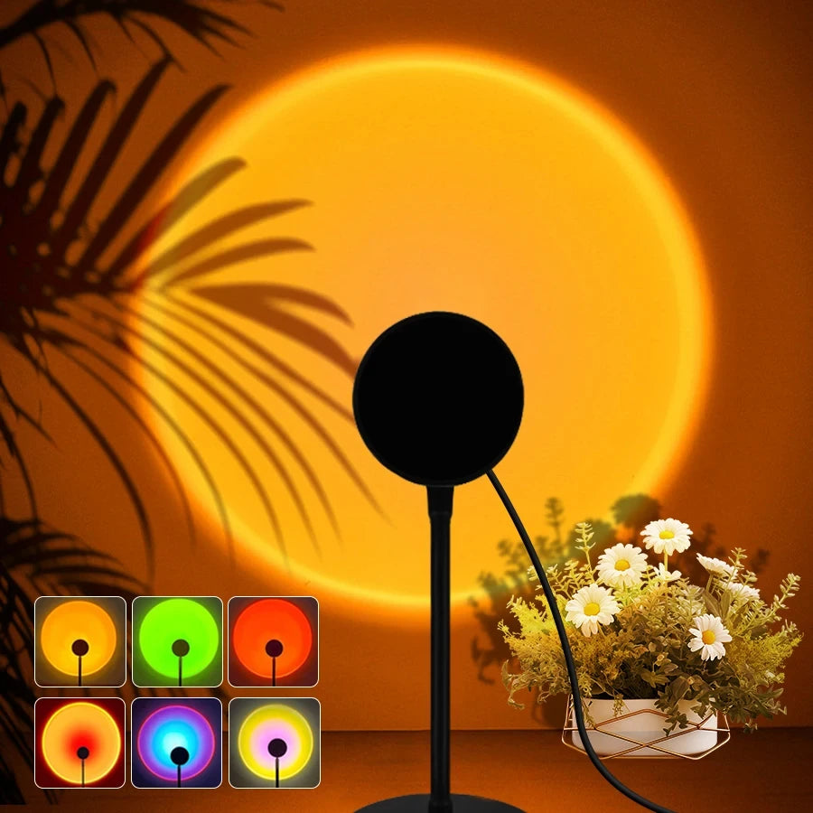 USB Sunset Projection Lamp