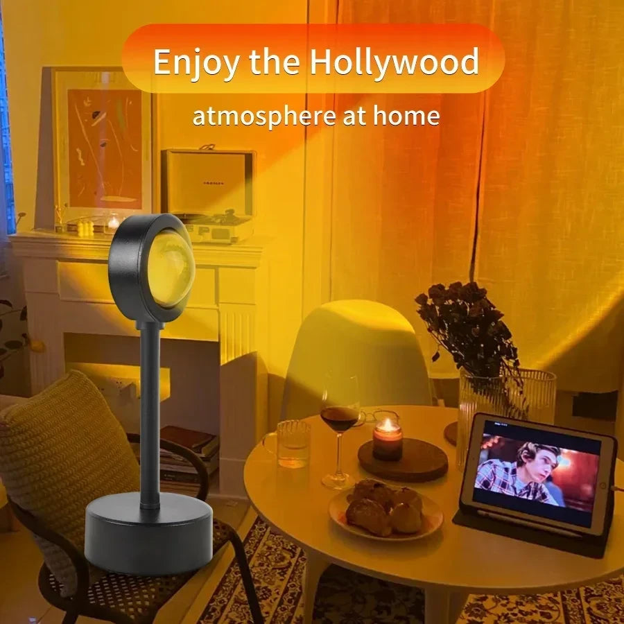USB Sunset Projection Lamp