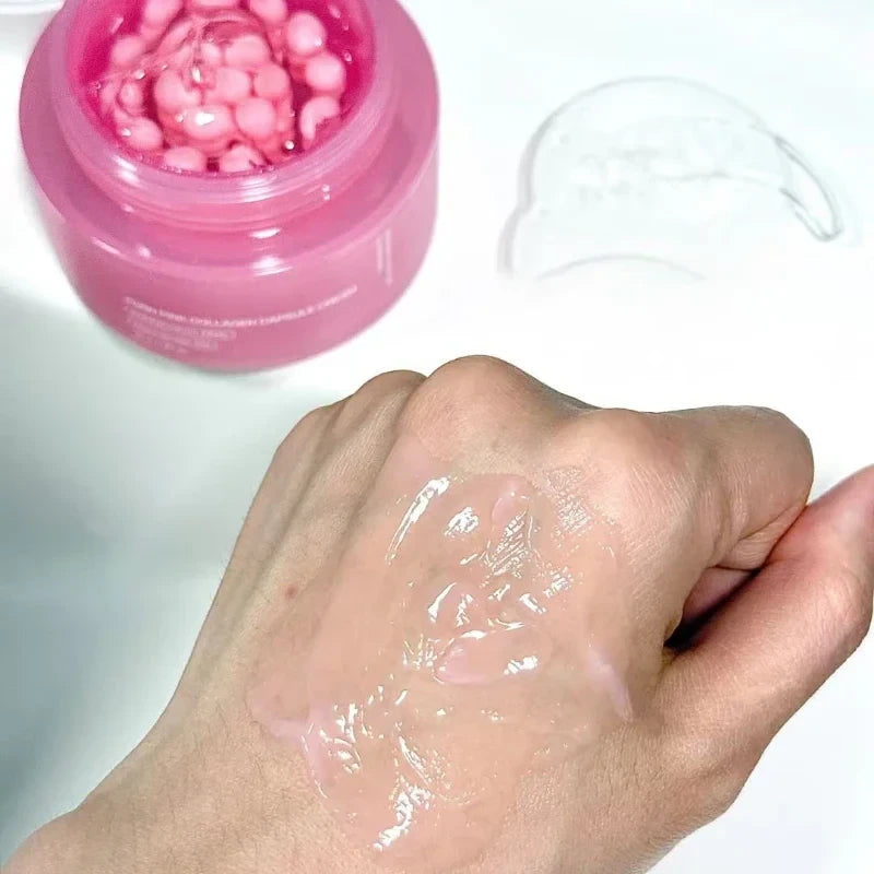 Korean Pink Collagen PDRN Capsule Cream