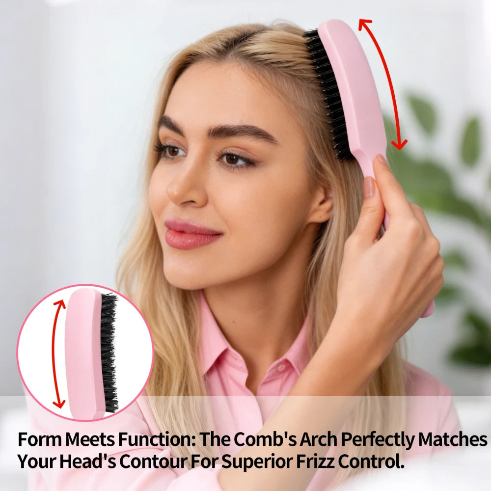 Slick Back Hair Brush Set