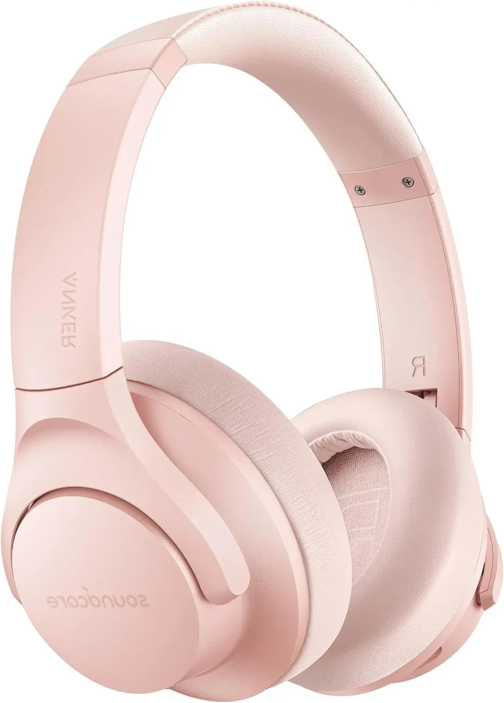 Pink Wireless Noise Cancelling Headphones
