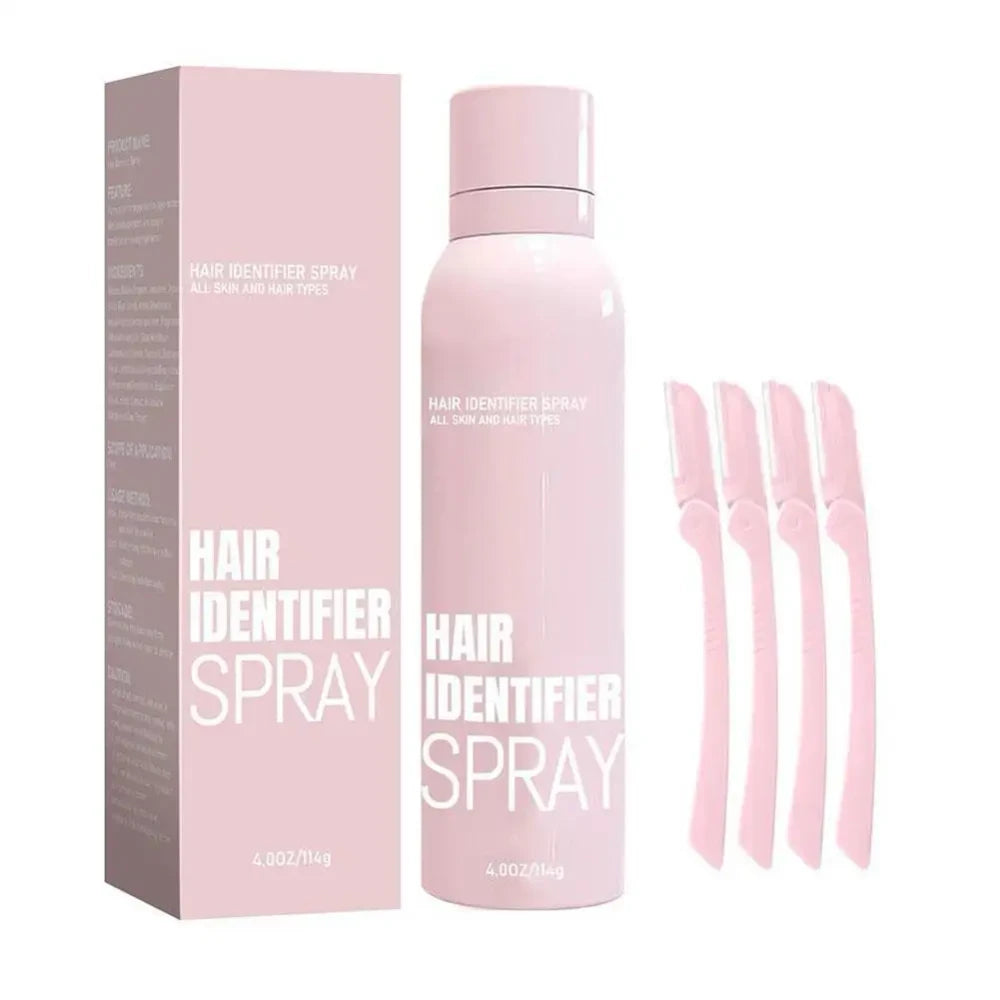 Hair Identifier Spray and Razor Kit