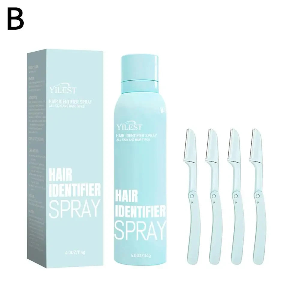 Hair Identifier Spray and Razor Kit