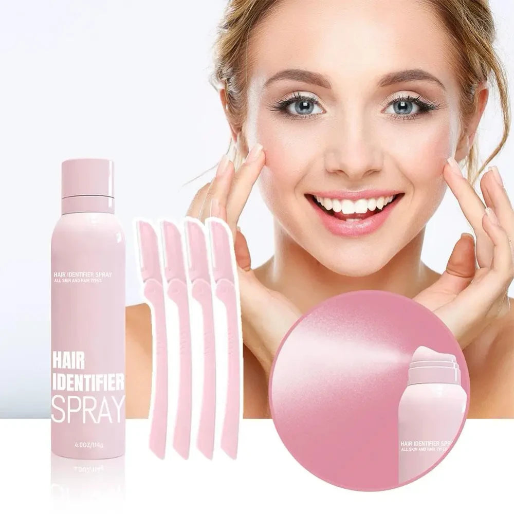 Hair Identifier Spray and Razor Kit