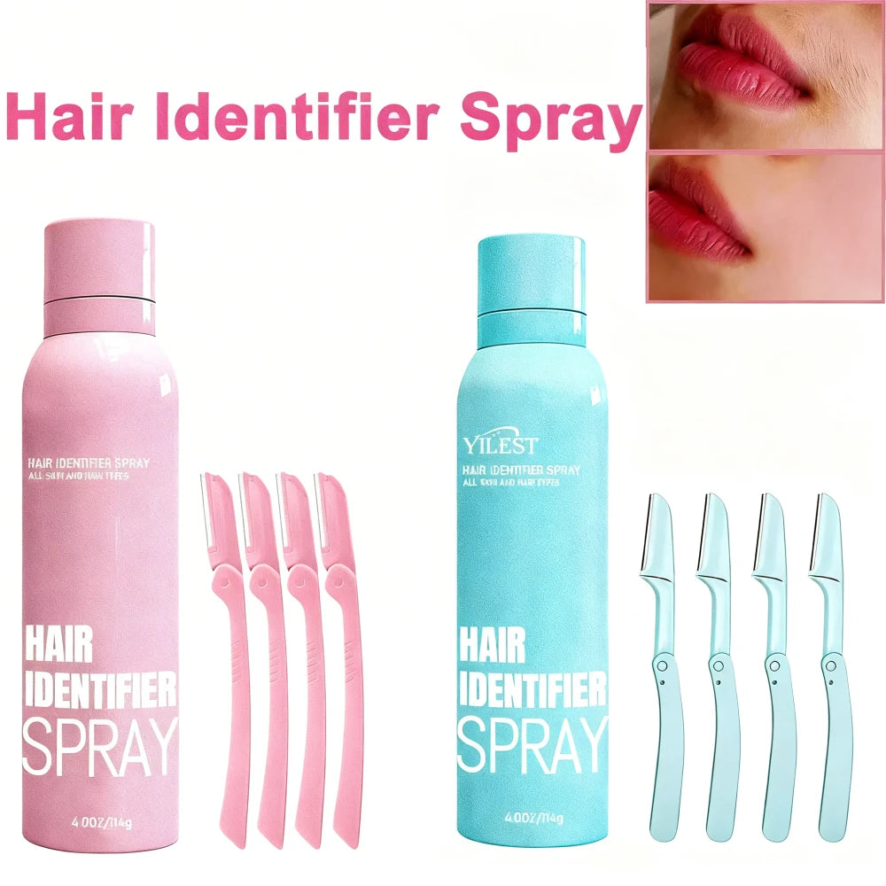 Hair Identifier Spray and Razor Kit