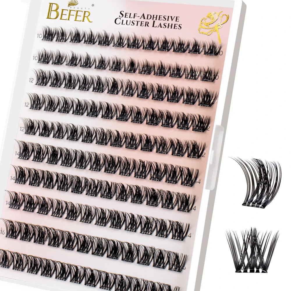 Self-Adhesive Lash Clusters