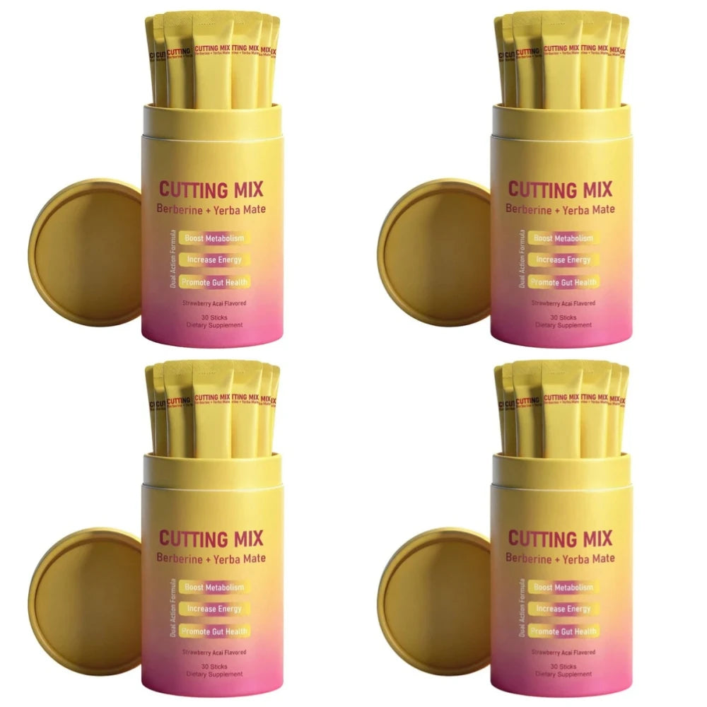 Berberine and Yerba Mate Drink Mix for Daily Weight Management