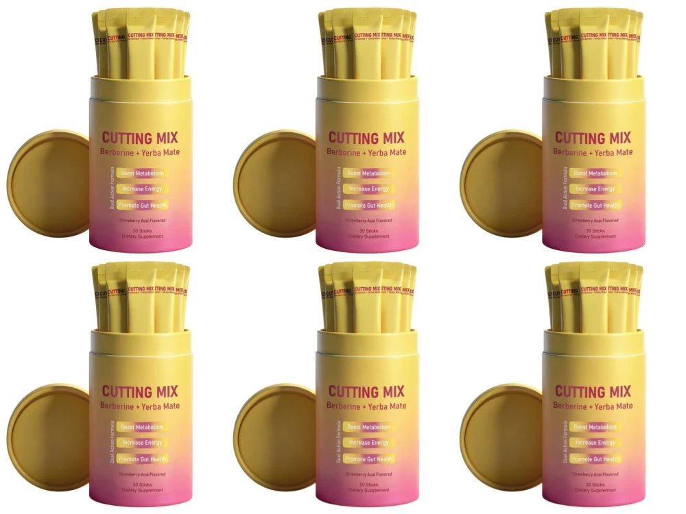 Berberine and Yerba Mate Drink Mix for Daily Weight Management