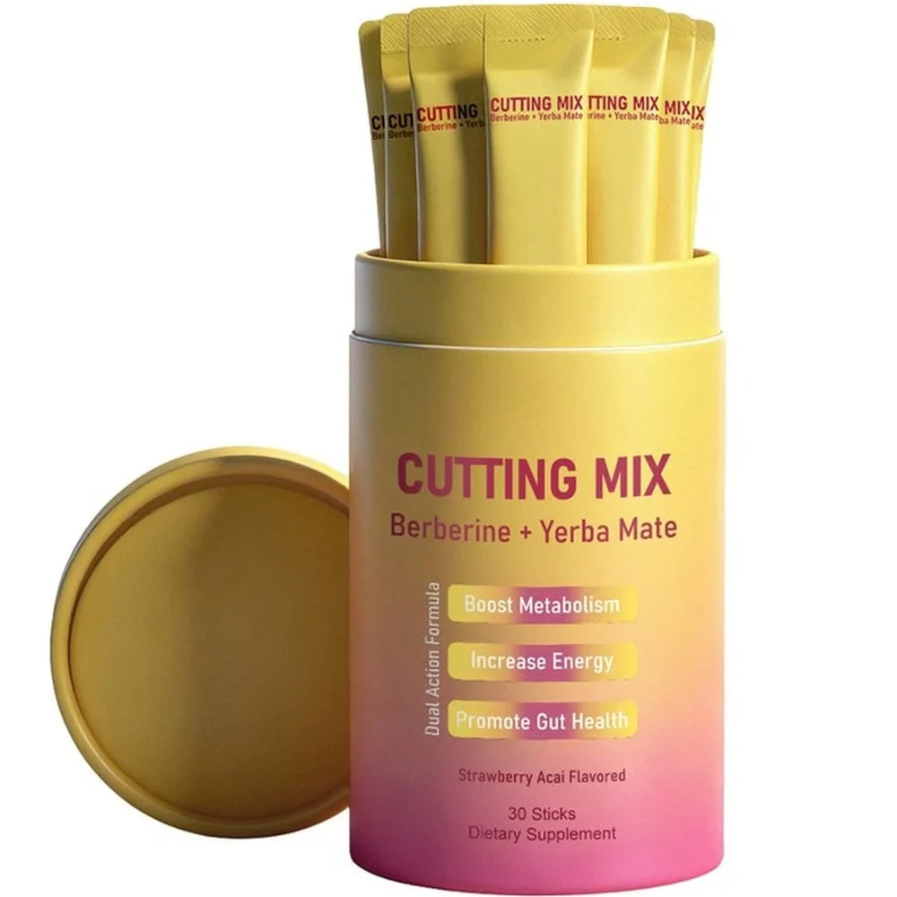 Berberine and Yerba Mate Drink Mix for Daily Weight Management
