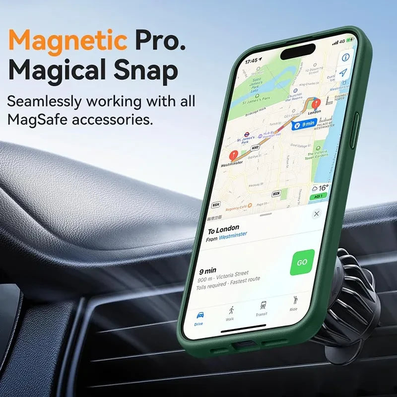 Frosted Magnetic Phone Case