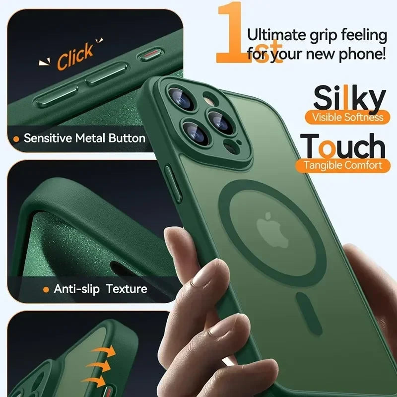 Frosted Magnetic Phone Case