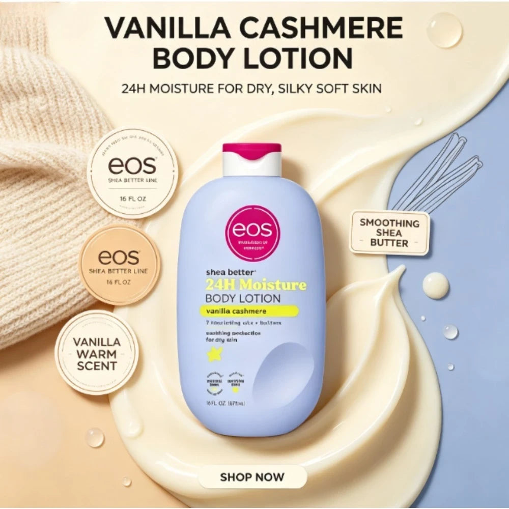 eos Vanilla Cashmere Body Lotion