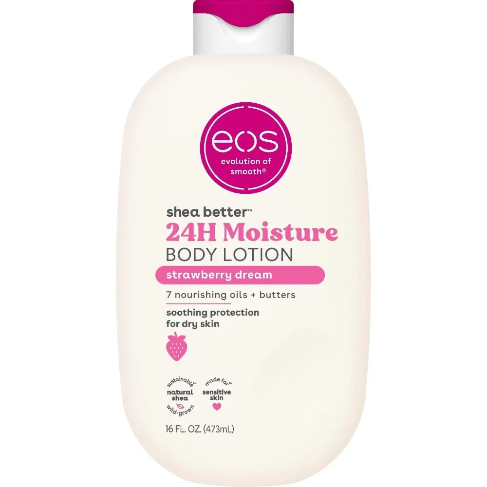 eos Strawberry Dream Hydrating Body Lotion