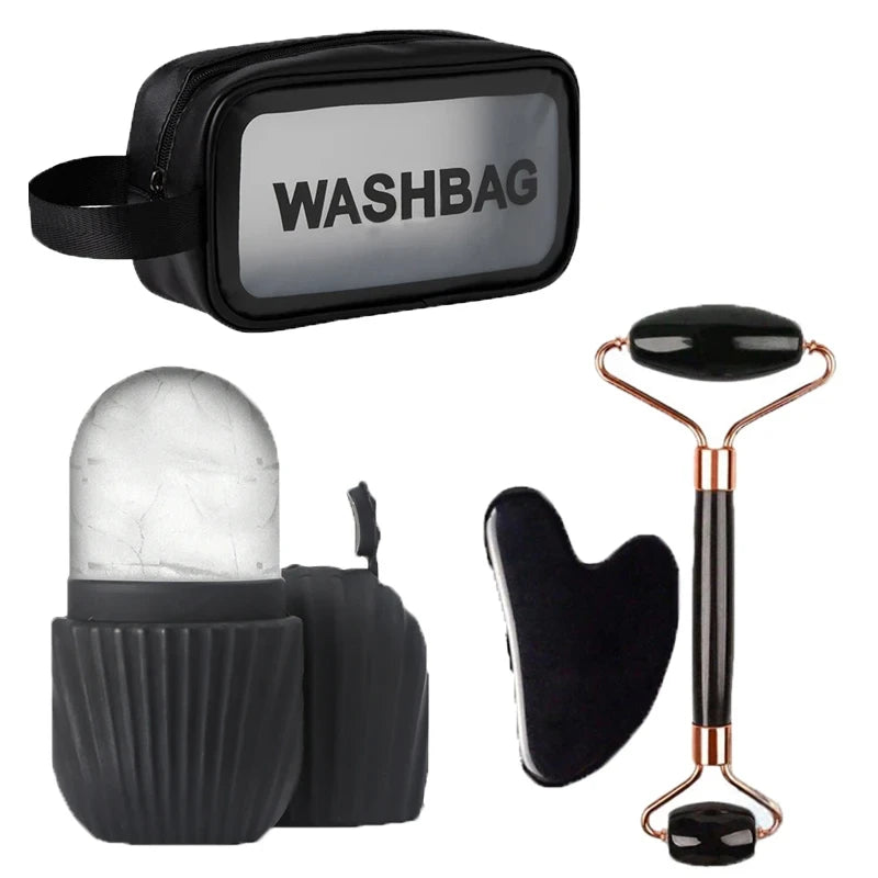 Ice Face Roller Gua Sha Set