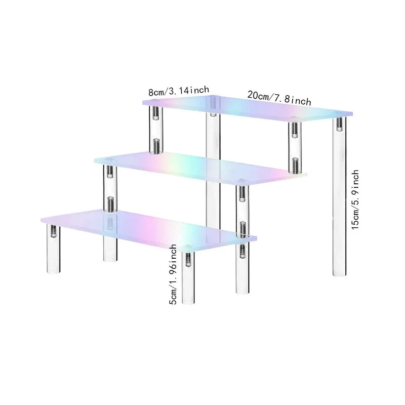 Clear Acrylic Perfume Organizer