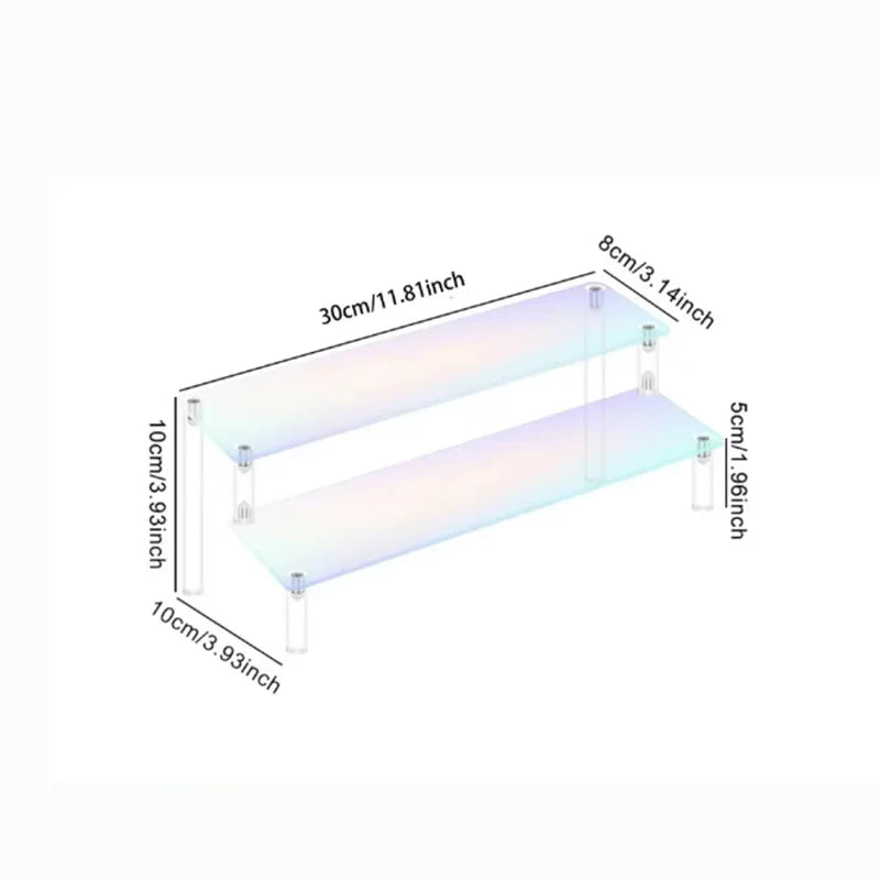 Clear Acrylic Perfume Organizer