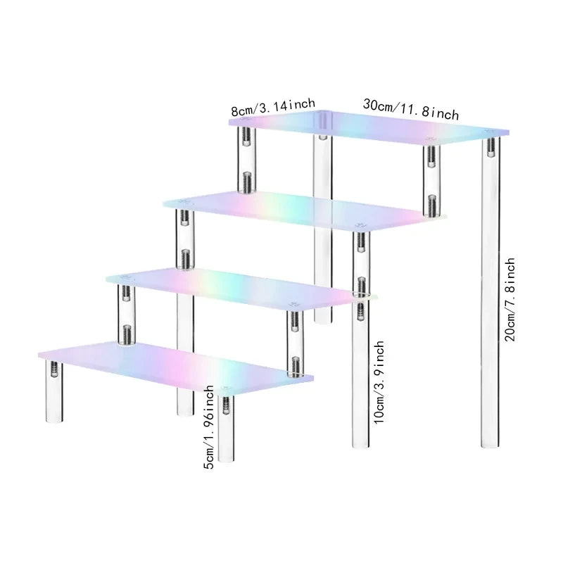 Clear Acrylic Perfume Organizer