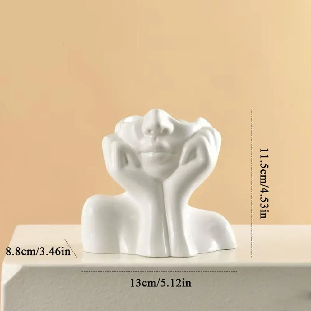 Nordic Portrait Makeup Brush Holder