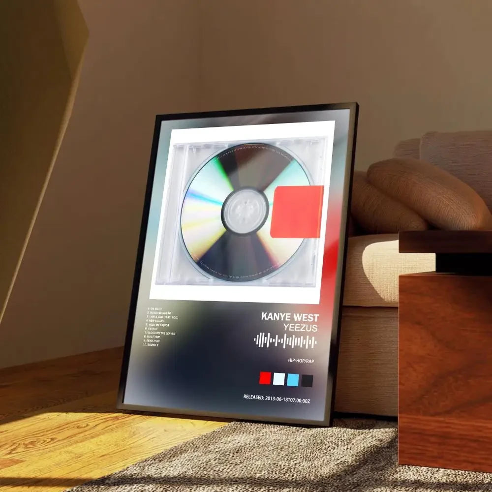 Modern Kanye West Album Canvas Print