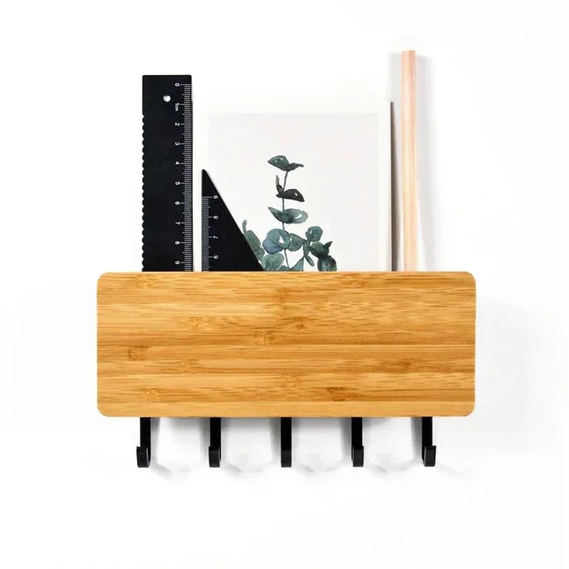 Wall Hanging Bamboo Key Holder