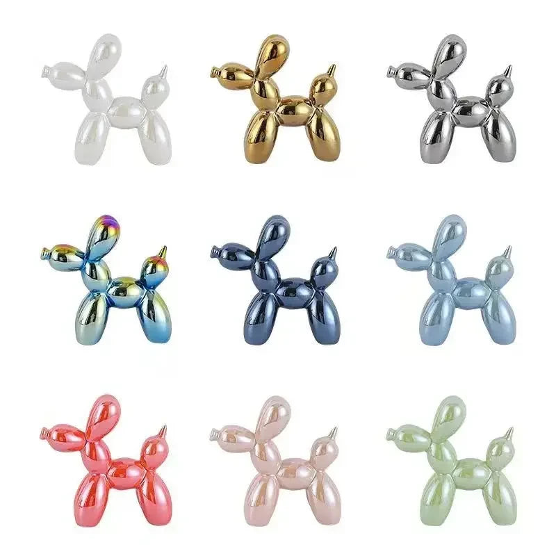 Ceramic Balloon Dog Sculpture