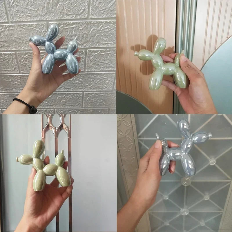 Ceramic Balloon Dog Sculpture