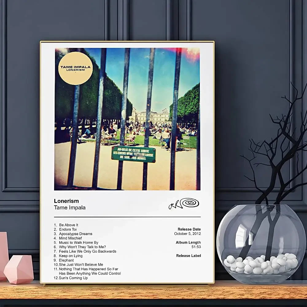 Modern Music Wall Art Poster