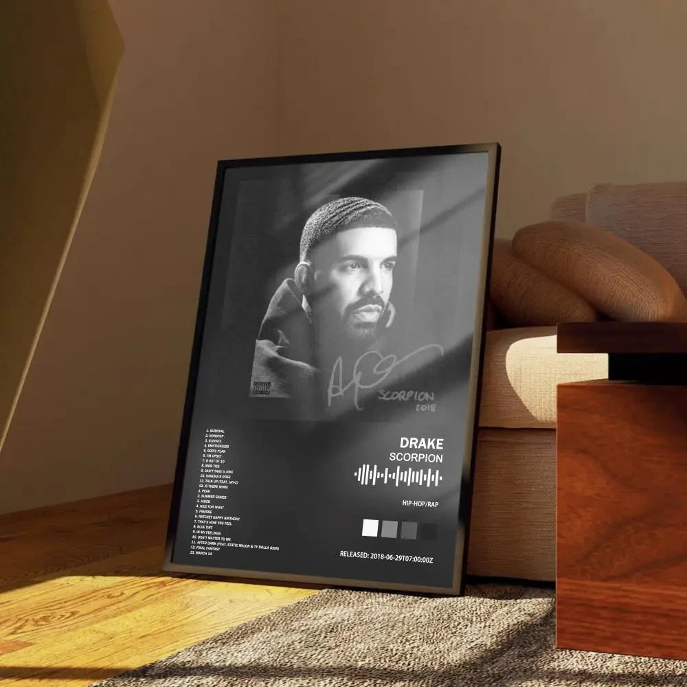 Drake Album Cover Music Poster