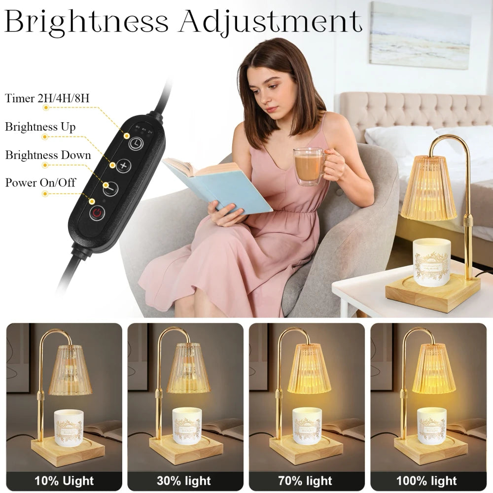 Dimmable Candle Warmer Lamp