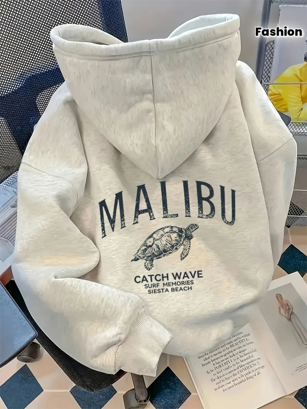 Malibu Turtle Oversized Hoodie