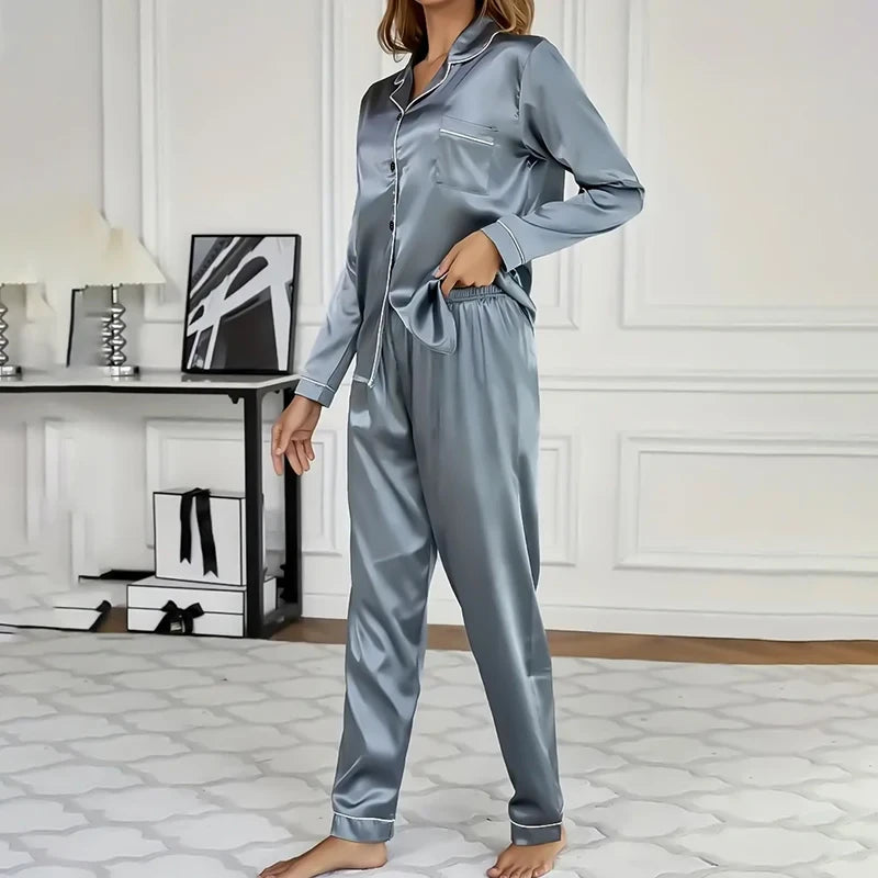 Satin Pajama Set