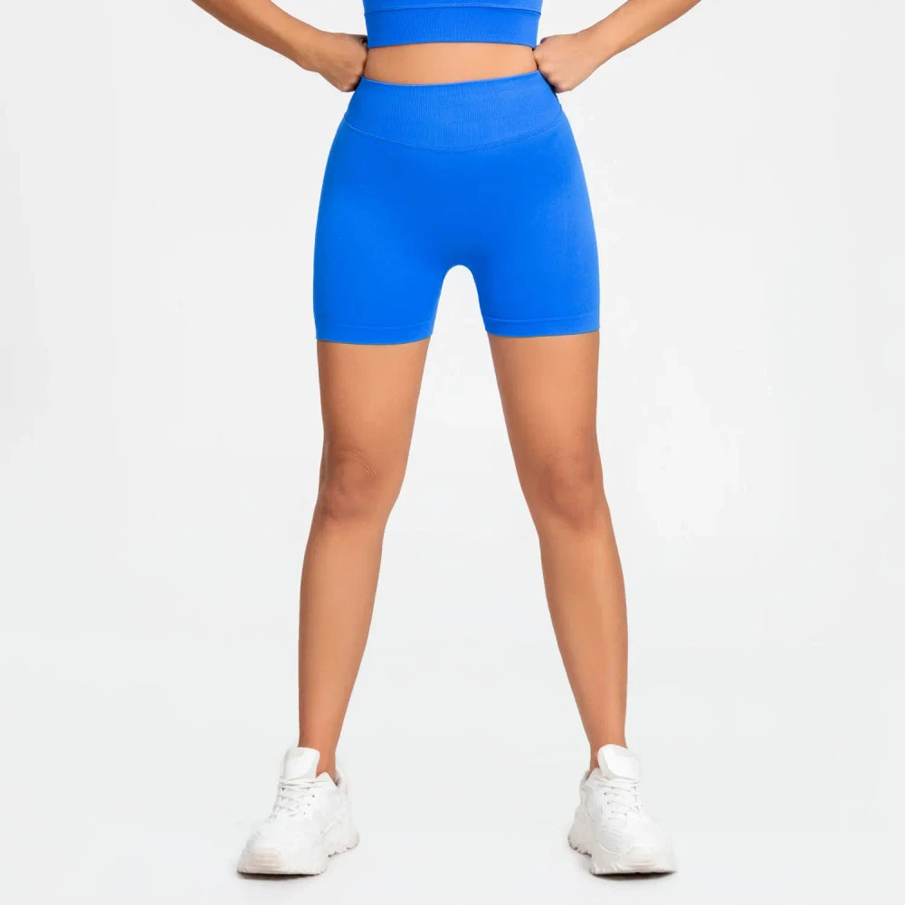 NCLAGEN Ribbed Biker Shorts