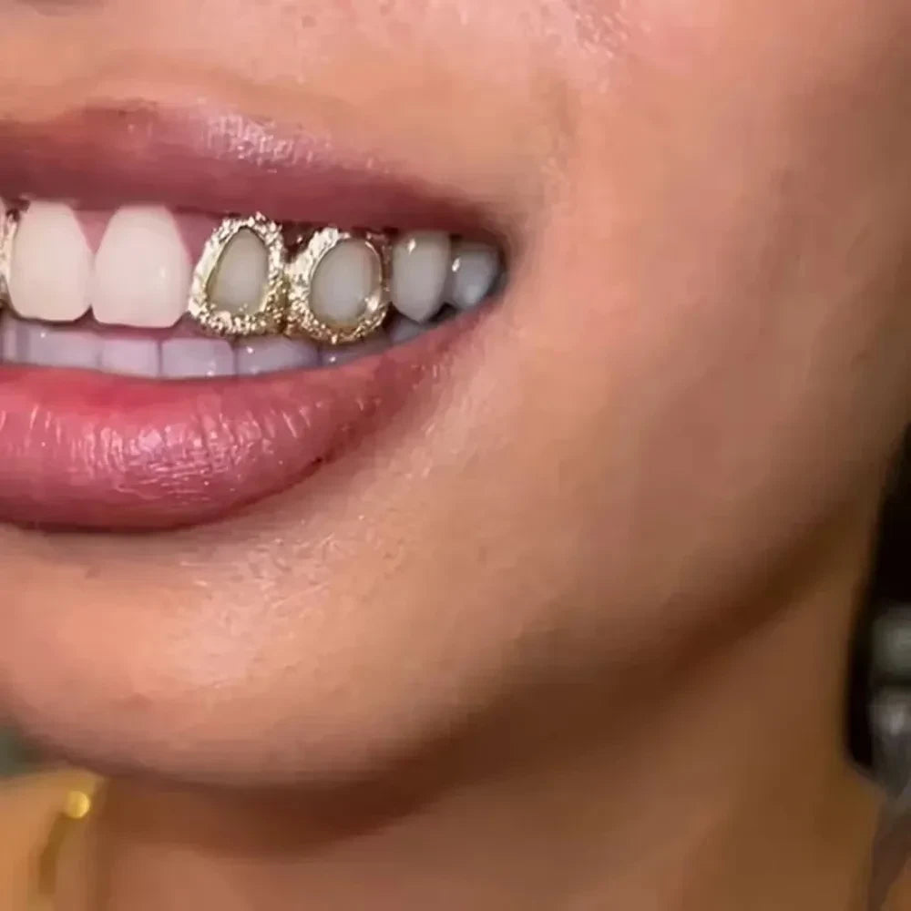 Hollow Out Shiny Tooth Grillz