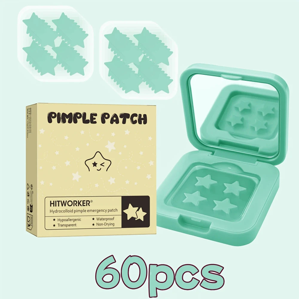 Star Acne Patches in Mirror Box