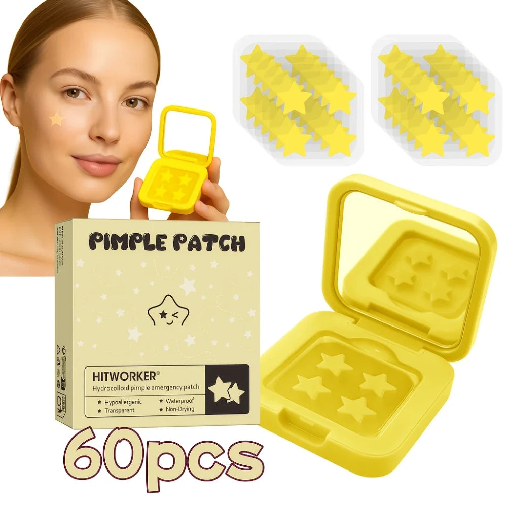 Star Acne Patches in Mirror Box