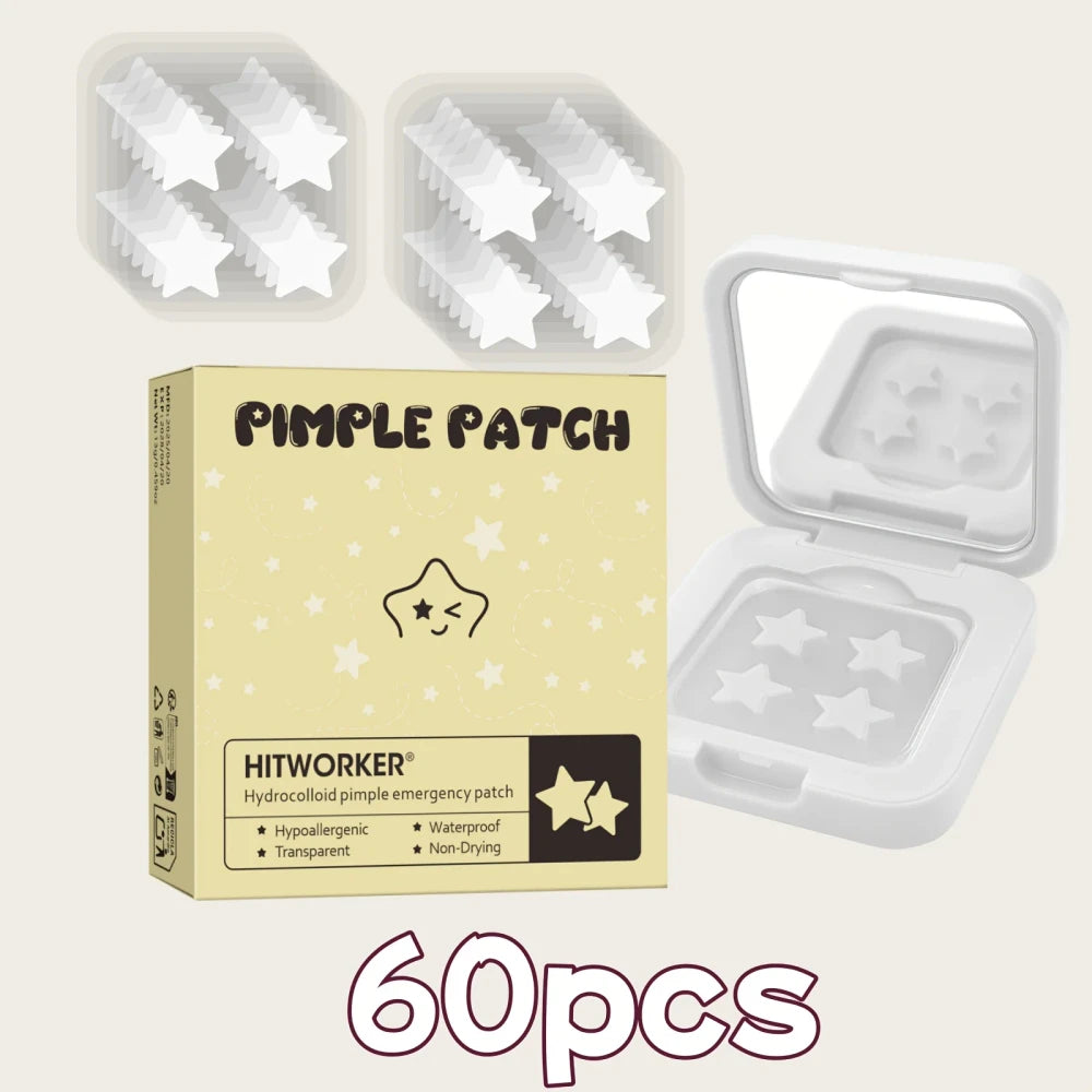 Star Acne Patches in Mirror Box