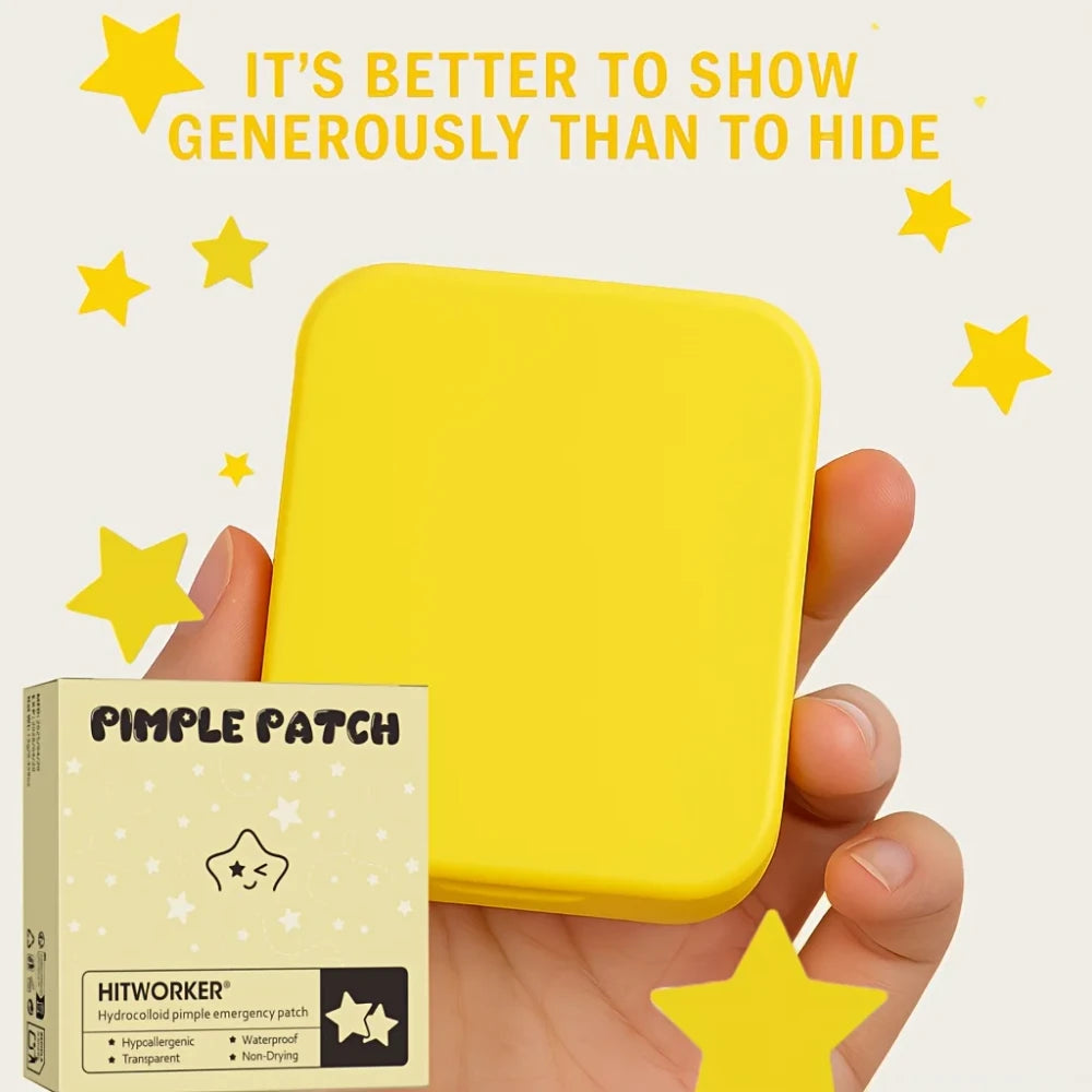 Star Acne Patches in Mirror Box