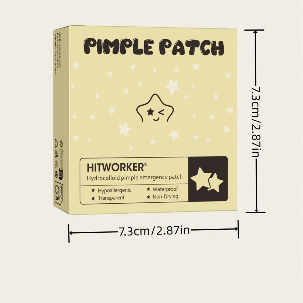 Star Acne Patches in Mirror Box