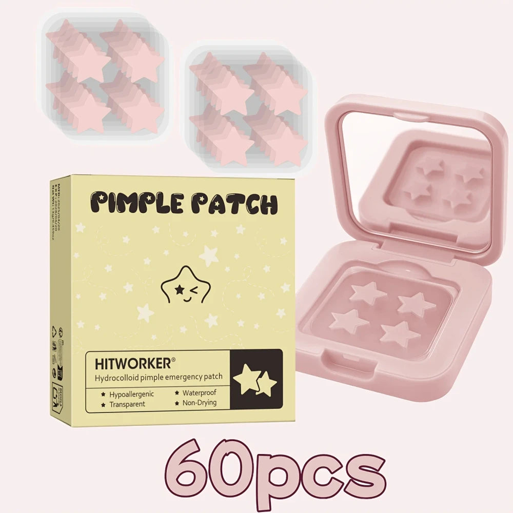 Star Acne Patches in Mirror Box