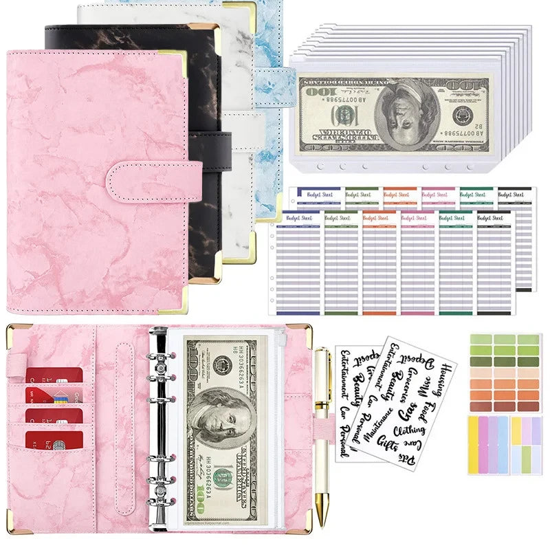 A6 Cash Envelope Budget Binder