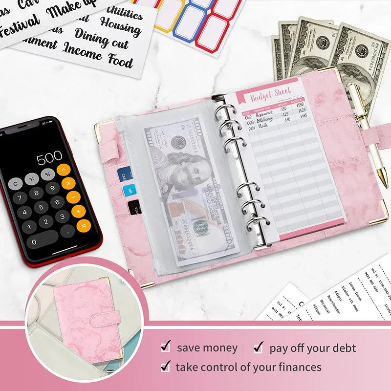 A6 Cash Envelope Budget Binder