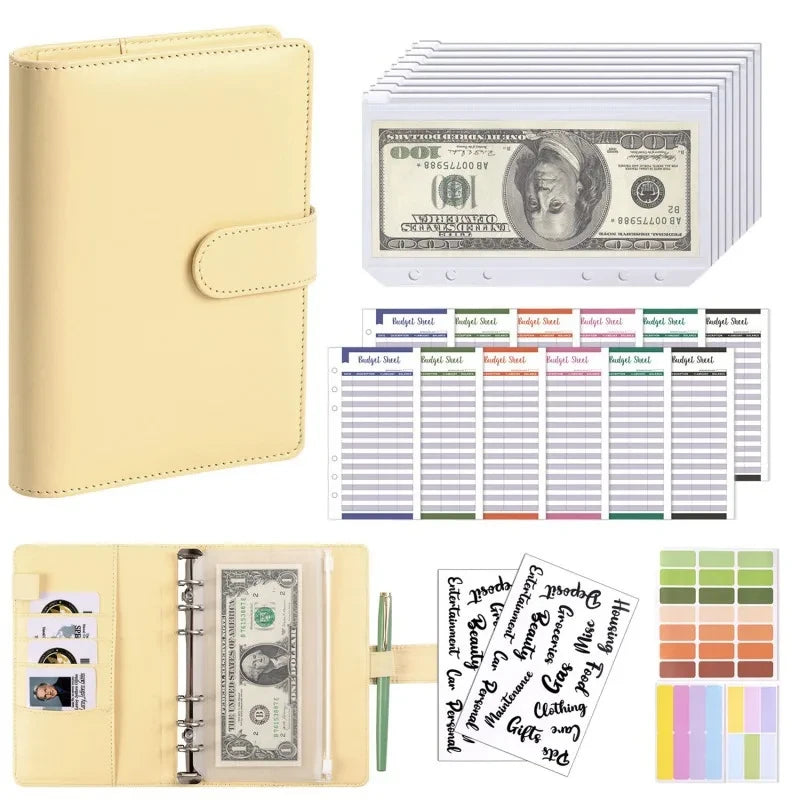 A6 Cash Envelope Budget Binder