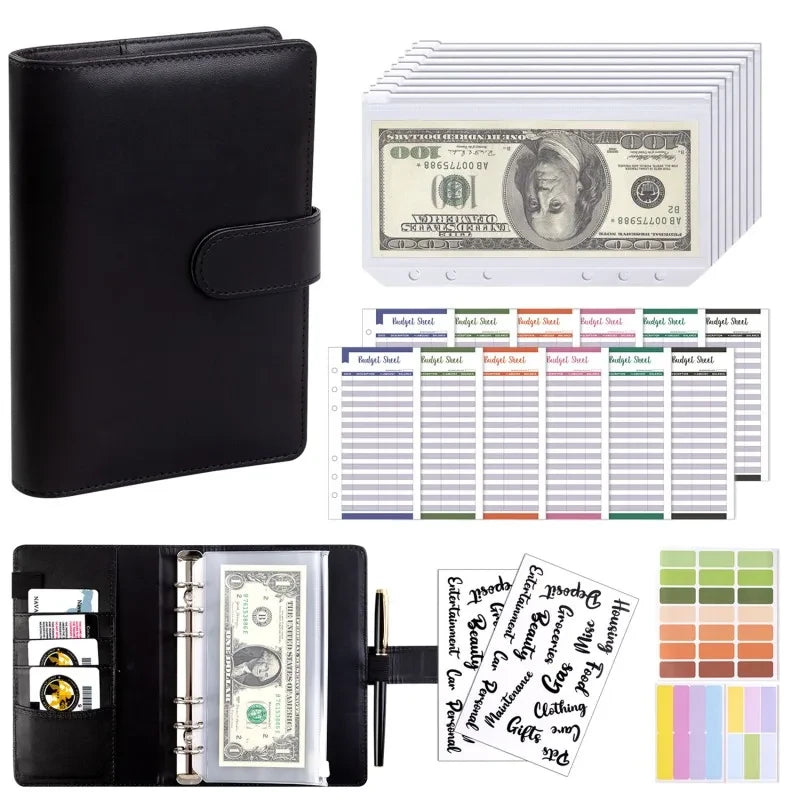 A6 Cash Envelope Budget Binder