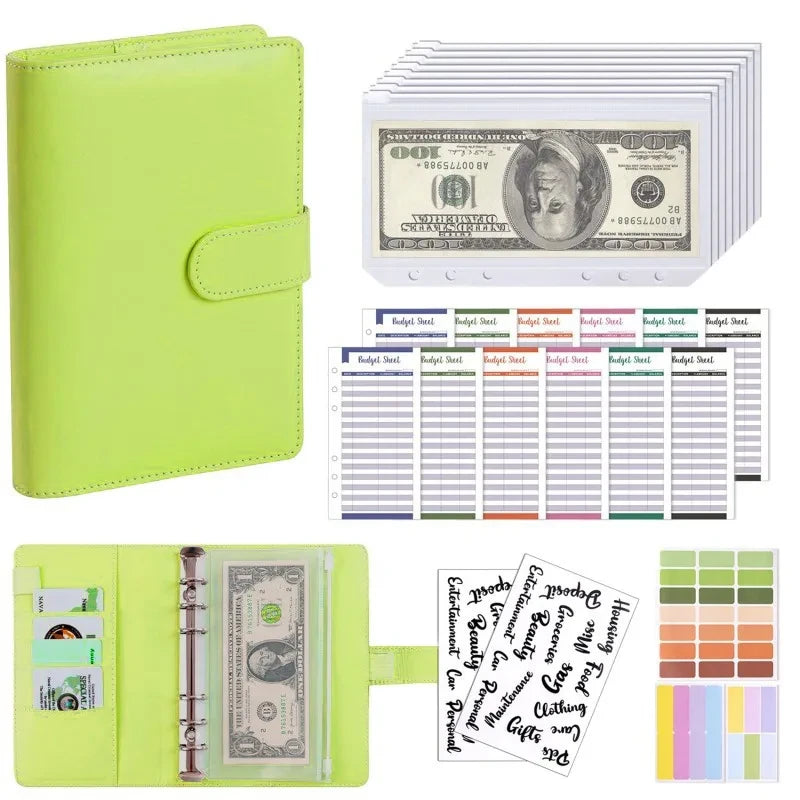 A6 Cash Envelope Budget Binder