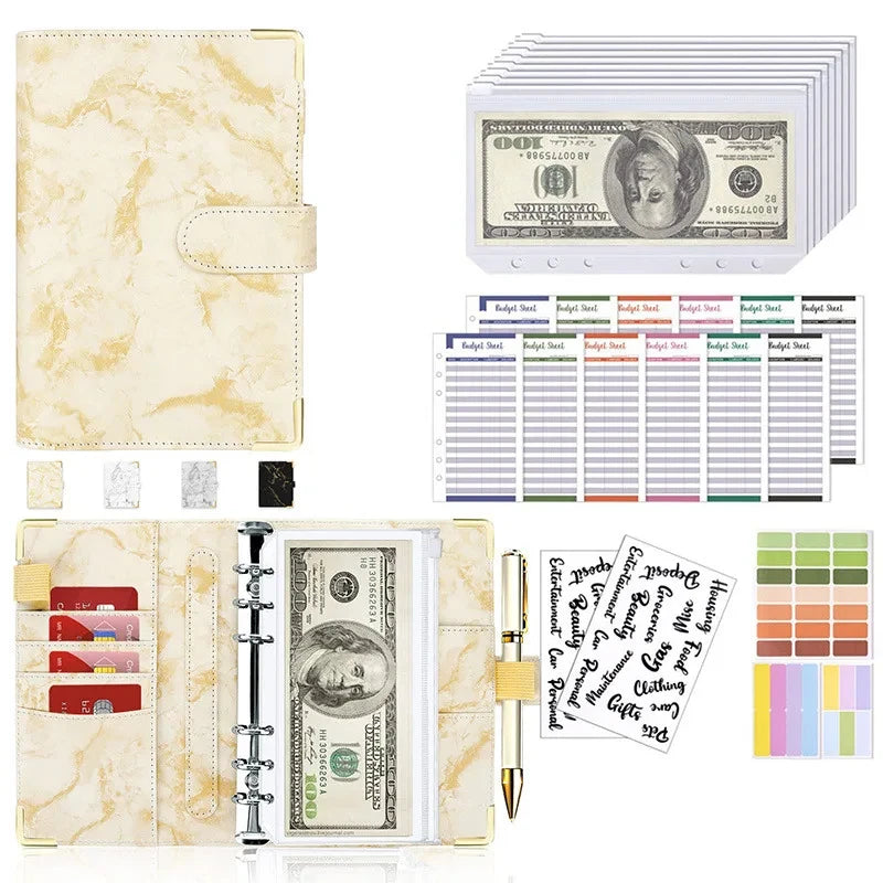 A6 Cash Envelope Budget Binder